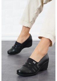 Resim Norfix 3646 Strech Dolgu Topuk Kadın Ayakkabı 001 