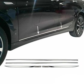 Resim Fiat Egea (2016+) - Yan Kapı Çıtası - (4 Parça) - (SD-HB-SW) 