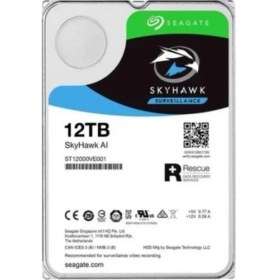 Resim Seagate 3.5" 12 Tb Skyhawk ST12000VE001 Sata 3.0 7200 Rpm 256MB 7/24 HDD ( Distribütör Garantili ) 