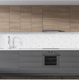 Resim Mutfak Tezgah Arası Folyo Fayans Kaplama Folyosu Beyaz Renkli Pua 