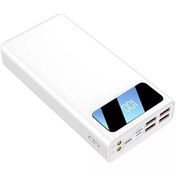 Resim Newface MN-113 Dijital Göstergeli Led Fenerli 2.1A 40.000 mAh Powerbank Newface