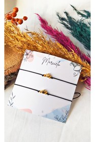 Resim MARCİELO Accessories Kral Tacı Figürlü Çift Bilekliği - Arkadaşlık Bilekliği - Sevgili Bilekliği 