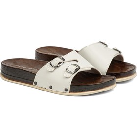 Resim Pierre Cardin ® | PC-7025-Krem - Kadın Terlik 