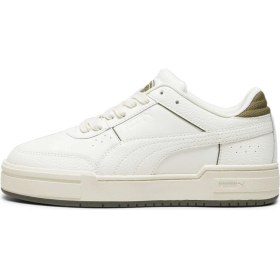Resim Puma Erkek Warm White-Alpine Snow-Dark Olive Puma Ca Pro Sport Beyaz Erkek Günlük Spor Ayakkabı | Orijinal 