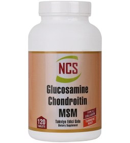 Resim Ncs Glukozamin Kondroitin Msm + II Collagen Turmeric 120 Tablet 