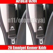 Resim Citroen Berlingo 2002-2009 Oto Koltuk Deri Emniyet Kemer Kılıfı 