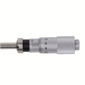 Resim Kilitli Somunlu Hassas 0-13mm Düz Başlı Mikrometre - Optik Alet Ayarı, XY İş Tezgahı, LCD Ekran & Fiber Optik Hizalaması için İdeal 