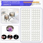 Resim 100/200/300/Mum Yapım Kiti, Mum Fitili Etiketleri, Mum Yapım Malzemeleri, Küçük "Kuyruklu" Çift Taraflı Etiketler, Mum Yapımı için Isıya Dayanıklı Fitil Etiketleri 