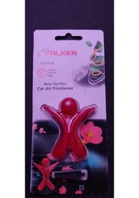 Resim Falken Papaya Bow Tie Man Car Air Freshener Oto Kokusu 