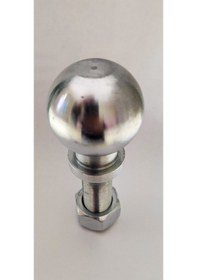 Resim Römork Araba Topuzlu Çeki Demiri Somunlu 50Mm (A+ Kalite) 