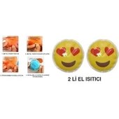 Resim TeknoKapsül Kalpli̇ Şeki̇lli̇ Cep Sobasi,el Isitici,2 Adet Sicak Su Torbasi Pvc 9cm 