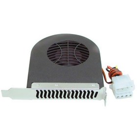Resim PCI Slot Salyangoz Kasa Fanı Pci Ekran Kartı Soğutucu Fan 