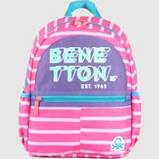 Resim Pembe Benetton 03750 Pembe Anaokulu Çantası 