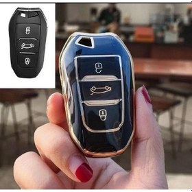 Resim Peugeot 208 308 508 2008 3008 5008 Rifter Anahtar Koruma Kılıfı 2 