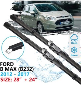Resim Ford B Max Ön Cam Muz Silecek Takımı 2012--2017 