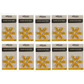 Resim Oticon 10 Numara 1.45V İşitme Cihazı Pili 6 x 10'lu 