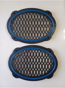 Resim titanxpro OVAL 6X9 MİDRANGE HOPARLÖR KAPAK SABİT RENK MAVİ 
