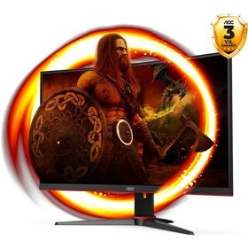 Resim ETK TEKNOLOJİ AOC 27" C27G2ZE/BK 0,5Ms 240Hz HDMI PİVOTSUZ GAMING MONİTÖR 