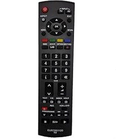Resim VINABTY EUR7651120 uzaktan kumanda, Panasonic LCD televizyon için, EUR7651110 Viera TX-26LXD71F TX-26LXD70F TX-32LXD70F TX-26LXD7 TX-32LXD7 TX-32LXD7M TH-37PX7B -42PX7B TH-37PX7H TH-42PX7B 