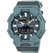 Resim Casio G-shock Ga-010ce-2adr Kumaş Kordon Yeşil Renk 20 Atm Su Geçirmez Yeni Erkek Kol Saati Siyah 