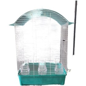 Resim Dev Boy Kuş Kafesi Yeşil 65 x 35 x 45 CM 