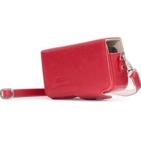 Resim MegaGear Sony Cyber-Shot Dsc-Hx80 Yatay Suni Deri Kamera Çantası 