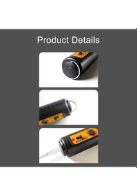 Resim Tongxida Usb Şarjlı Tornavida - 2000mah Batarya, Otomatik Devir, Çoklu Korumalar, Ev & Elektronik Tamiri İçin Mini Set 