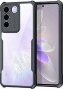 Resim Butu Xundd Vivo S16e 5g / V27e 5g Cep Telefonu Kılıfı Akrilik + Tpu Şeffaf Çizilmez Telefon Kılıfı 