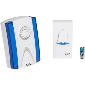 Resim Cata CT-102 Uzaktan Kumandalı Kablosuz Melodili Kapı Zili 