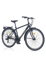 Resim Corelli Nuptse M 46CM Mat Siyah Gri Şehir Bisikleti 