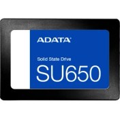 Resim ADATA SU650 240GB 520MB-450MB 3D NAND SATA3 SSD 