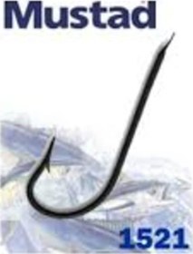 Resim Mustad 1521 Olta Iğnesi 4,5,6,7,8 100'Lü Kutuda 