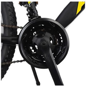 Resim Tunca Arma Shimano 21 Vites Ön Amortisörlü 27.5 Jant Bisiklet Sarı - Siyah 