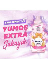 Resim Yumoş Orkide + Lilyum + Şakayık Çamaşır Yumuşatıcısı 3 x 1440 ML 