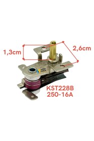 Resim Ozba Ticaret Universal 16 Amper 1,3cm Mil Katmer Gözleme Sacı Makinası Termostatı 