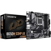 Resim Gigabyte B650M D3HP AX AMD B650 AM5 DDR5 7600MHz (OC) HDMI\u002FDP M.2 Wi-Fi RGB mATX Anakart 