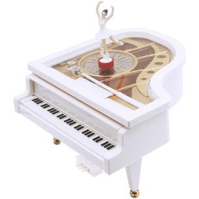 Resim Balerinli Piyano Müzik Kutusu 