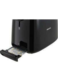 Resim Philips Ekmek Kızartma Makinesi 1000 W 1 Dilim Kapasitesi Buz Çözme Ve Durdurma Fonksiyonu 