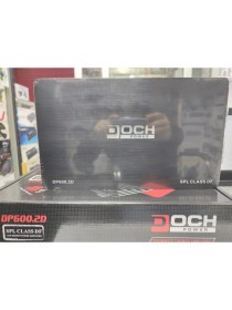 Resim Doch Power DP600.2 2 Kanallı Spl Df Class full range Oto Amfi 