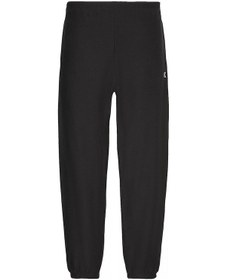 Resim Erkek Premium Terry Monogram Jogger Eşofman Altı - Siyah-8447 Black 