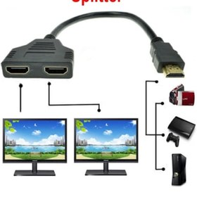 Resim 2 Port Hdmi Çoklayıcı Splitter Switch Ekran Çoğaltıcı Hub 