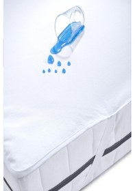 Resim Divanev Bebe 70x130 Cm Pamuklu Alez Sıvı Geçirmez Yatak Koruyucu Beyaz 