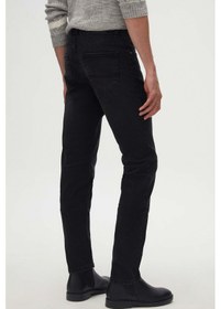 Resim D's Damat Ds Damat Slim Fit Antrasit Düz Jean Kot Beş Cepli Likralı Yıkamalı Denim Pantolon 6HCJ3ORT00102 Antrasit 