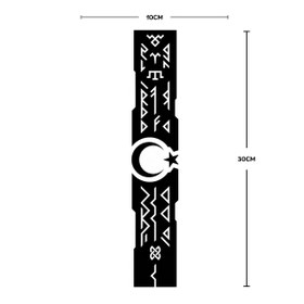 Resim Turkic Şerit - 10x30CM 