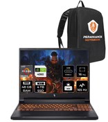 Resim ACER Nitro V16 R7-8845HS 48GB 4TB SSD RTX4060/8GB 85W 16'' 165Hz WUXGA FDOS & PER4 ÇANTA 