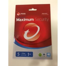 Resim TREND MICRO MAXIMUM SECURITY 5 KULL 1 YIL 