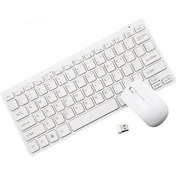 Resim J-TECH Platoon Pl-395 Mini Kablosuz Q Klavye Mouse Set 