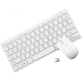 Resim J-TECH Platoon Pl-395 Mini Kablosuz Q Klavye Mouse Set 