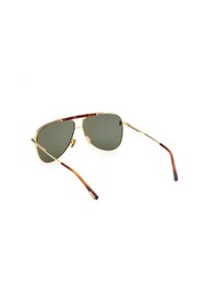 Resim Tom Ford Tf101830n60 Gold Metal Çerçeveli Damla Model Yeşil Lens Uv400 