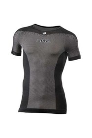 Resim SIX2 Ts1l Bt Termal Yazlık T-shırt Karbon Siyah 